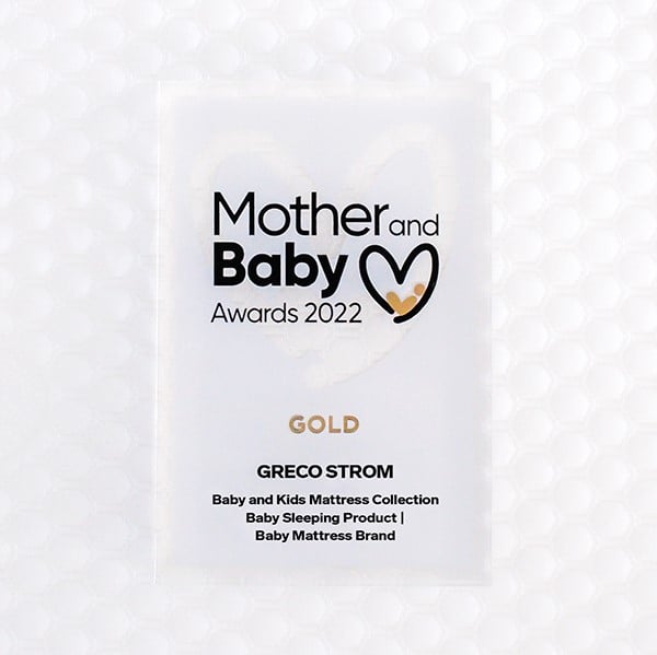 We were awarded at the Mother &amp; Baby Awards 2022